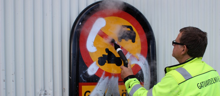 Rengör med Ånga